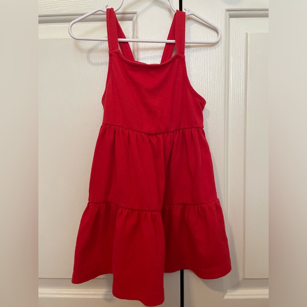 Toddler girl Carters red summer dress size 2T